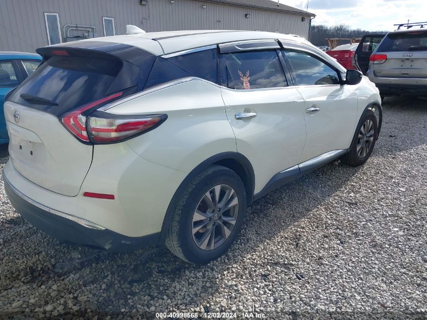 VIN 5N1AZ2MG8HN119874 2017 Nissan Murano, S no.4