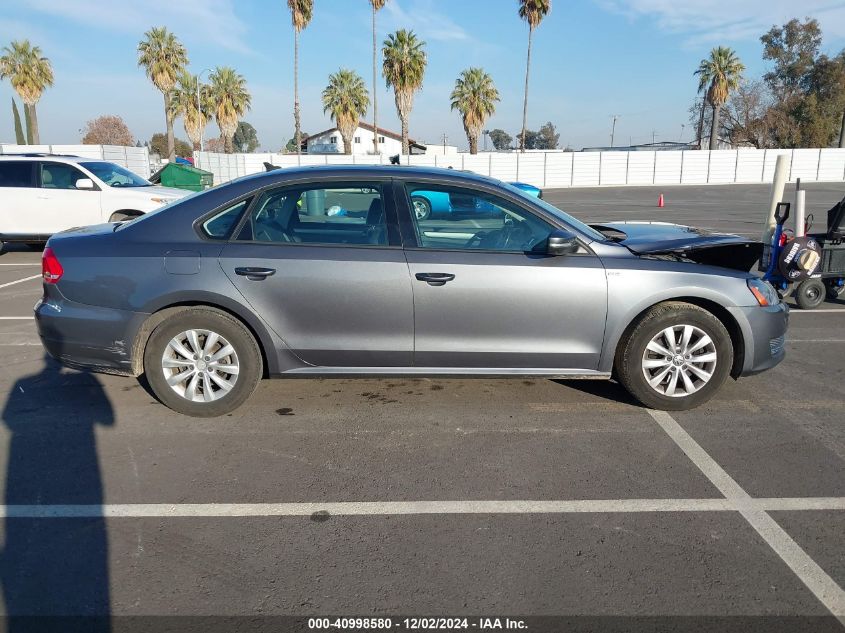 VIN 1VWAT7A36FC012235 2015 VOLKSWAGEN PASSAT no.13