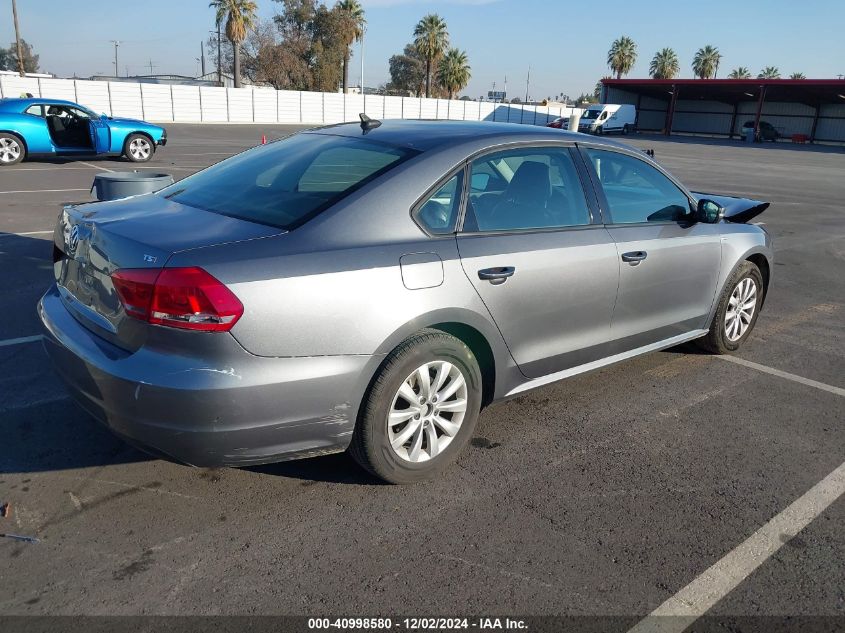 VIN 1VWAT7A36FC012235 2015 VOLKSWAGEN PASSAT no.4