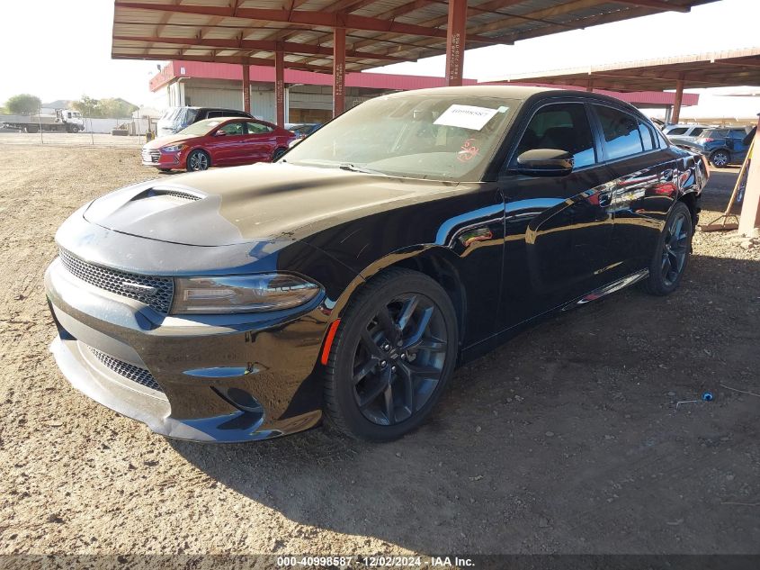 VIN 2C3CDXHG8LH241465 2020 Dodge Charger, Gt Rwd no.2