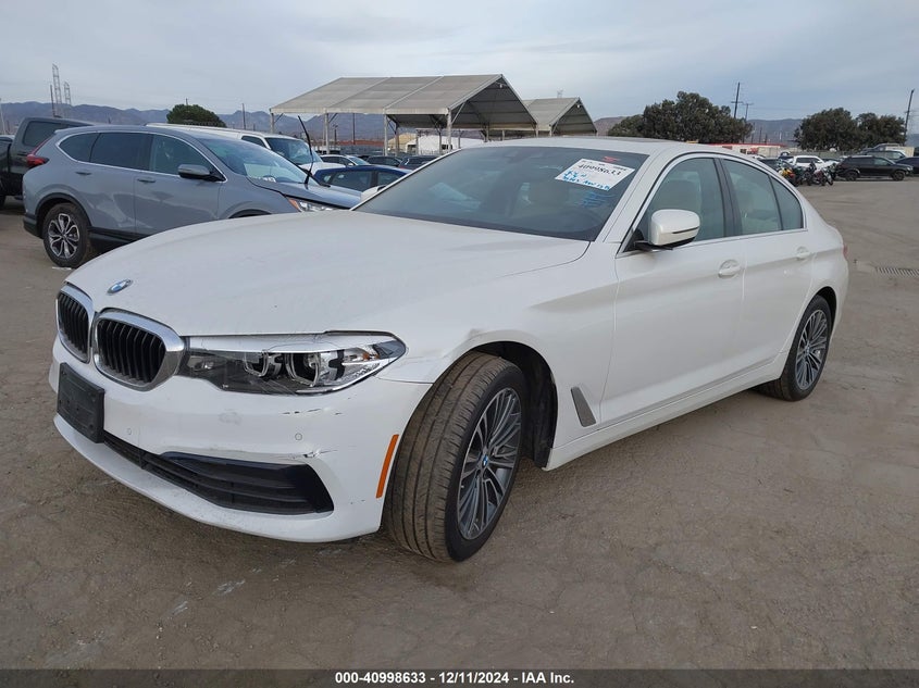 Vin: wbaja5c57kbx46729, lot: 41488527, bmw 530i 20192