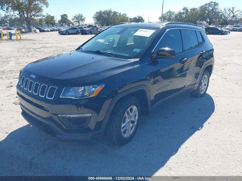 VIN 3C4NJCAB2LT126470 2020 Jeep Compass, Sport Fwd no.2