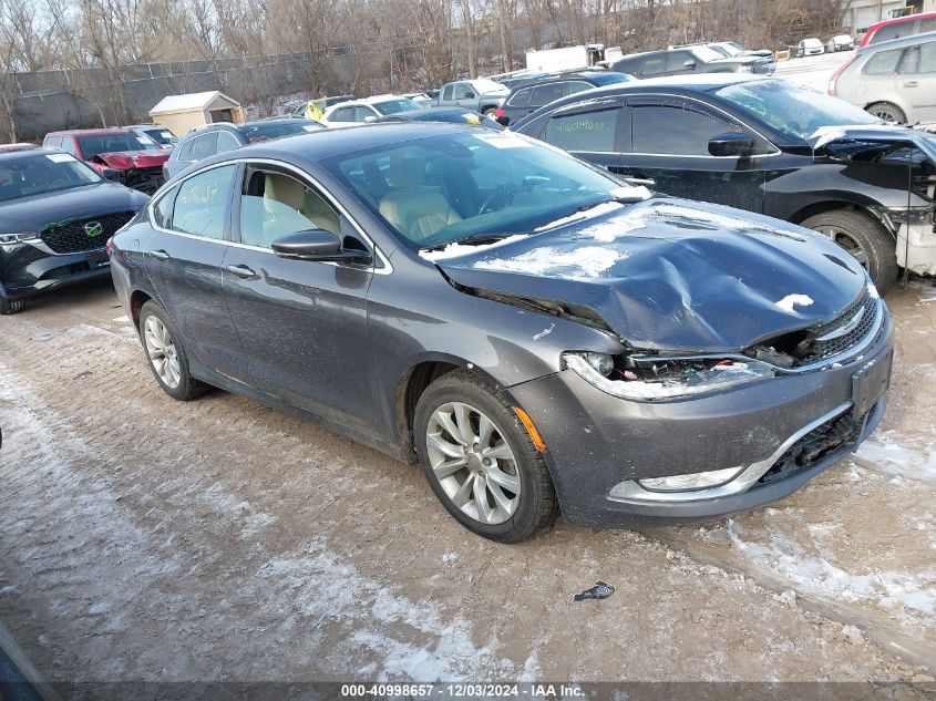 VIN 1C3CCCCB1FN718983 2015 CHRYSLER 200 no.1