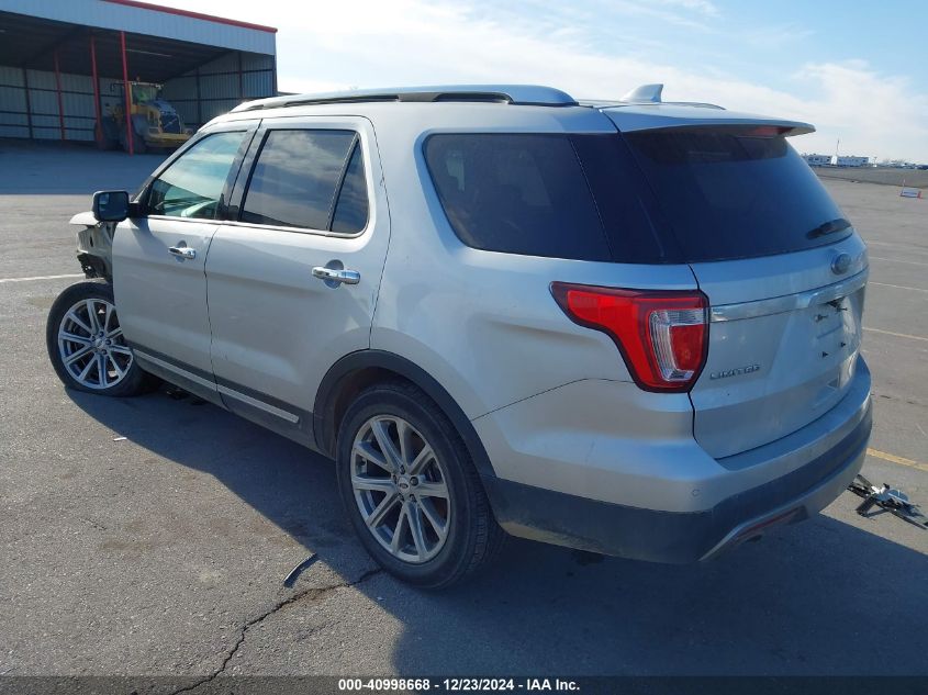 VIN 1FM5K8FH1HGC87522 2017 FORD EXPLORER no.3