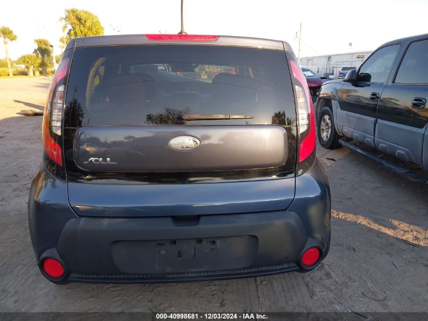 2014 Kia Soul + VIN: KNDJP3A51E7040467 Lot: 40998681