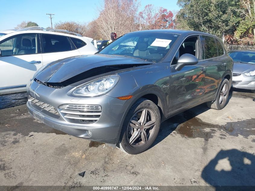 VIN WP1AF2A2XELA41898 2014 Porsche Cayenne, Diesel... no.2