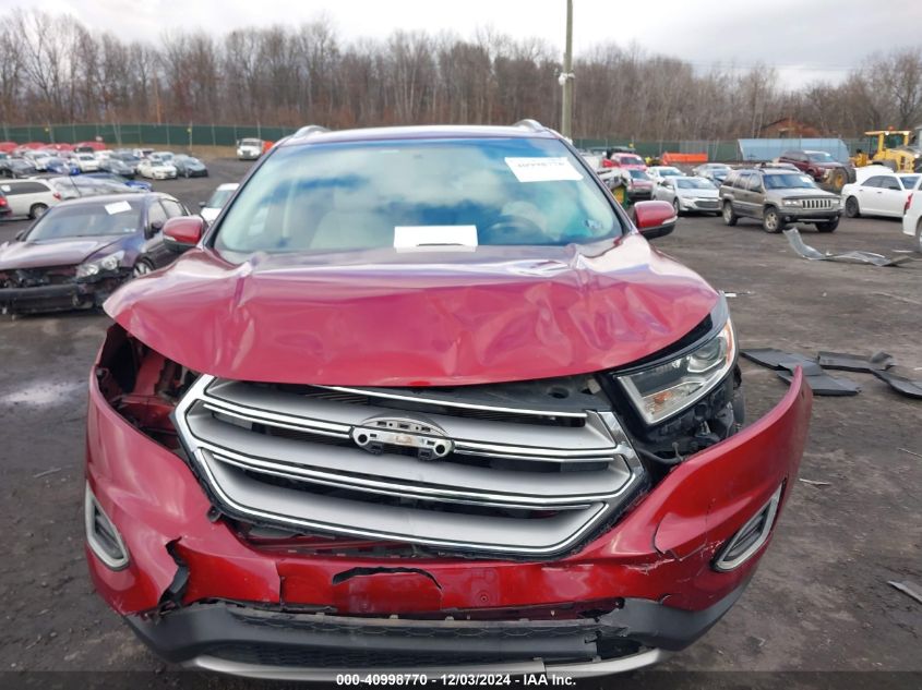 VIN 2FMPK4K96HBC13388 2017 Ford Edge, Titanium no.12