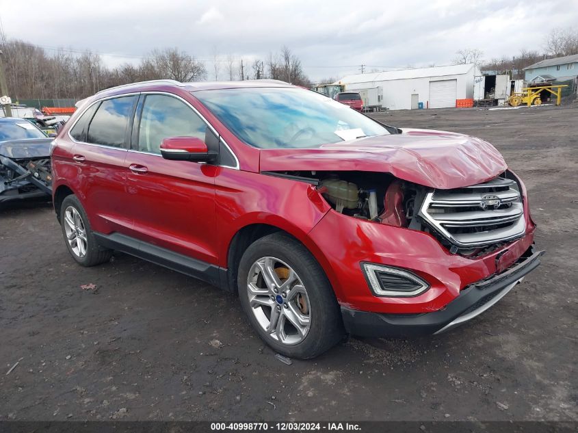 VIN 2FMPK4K96HBC13388 2017 Ford Edge, Titanium no.1