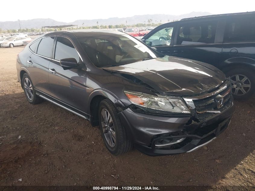 VIN 5J6TF1H5XFL001417 2015 Honda Crosstour, Ex-L V6 no.1