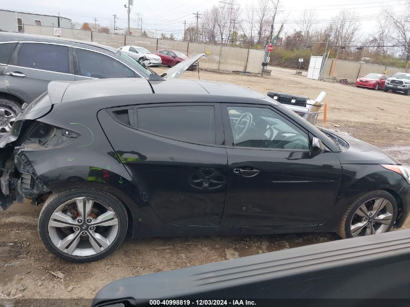 2017 Hyundai Veloster Value Edition VIN: KMHTC6AD1HU320016 Lot: 40998819