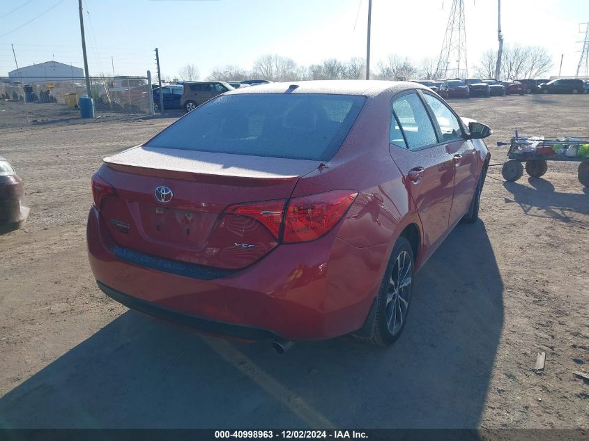 VIN 2T1BURHE9KC168553 2019 Toyota Corolla, Xse no.4