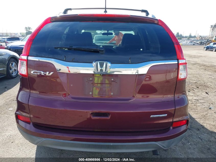 VIN 2HKRM3H48GH537684 2016 Honda CR-V, SE no.17