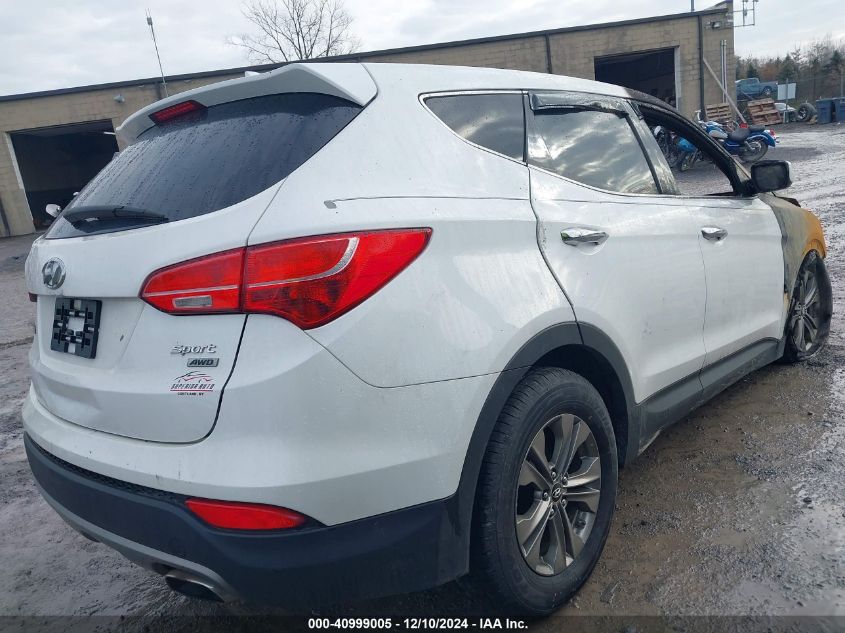 VIN 5XYZTDLB5EG130618 2014 Hyundai Santa Fe, Sport... no.4