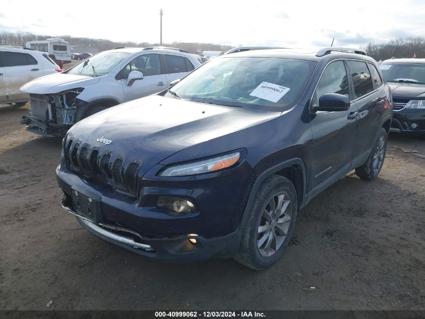 VIN 1C4PJMDS3EW300411 2014 Jeep Cherokee, Limited no.2