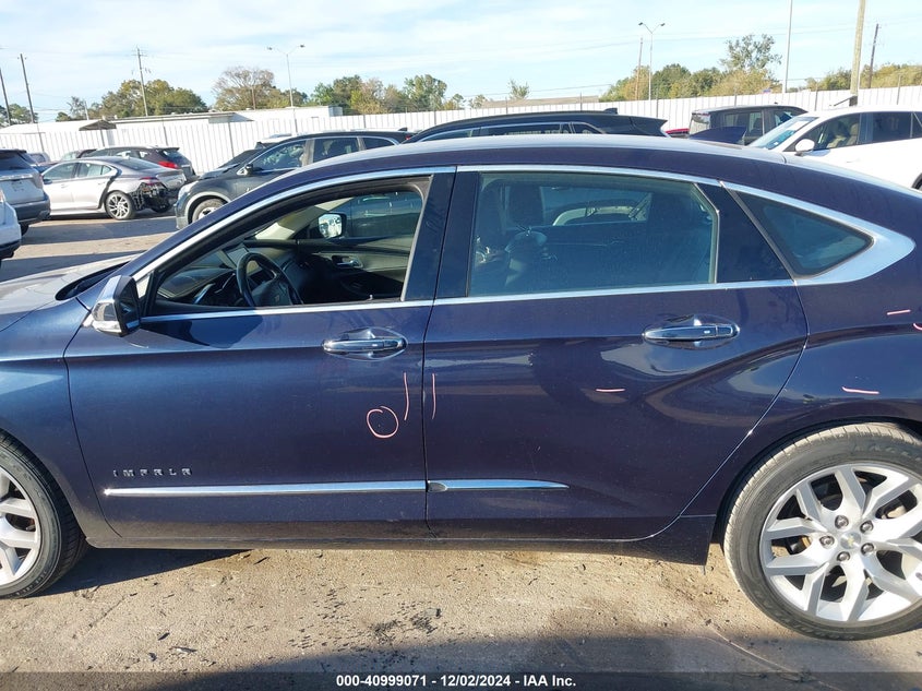 2018 CHEVROLET IMPALA VIN: 2G1125S39J9154435