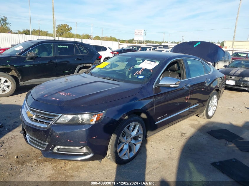 2018 CHEVROLET IMPALA VIN: 2G1125S39J9154435