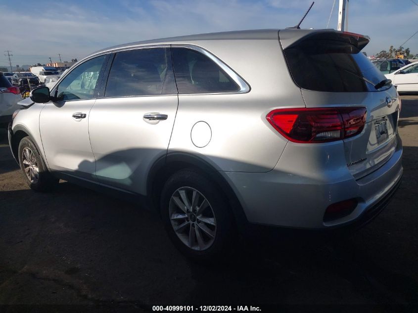 VIN 5XYPG4A37KG553249 2019 KIA SORENTO no.3