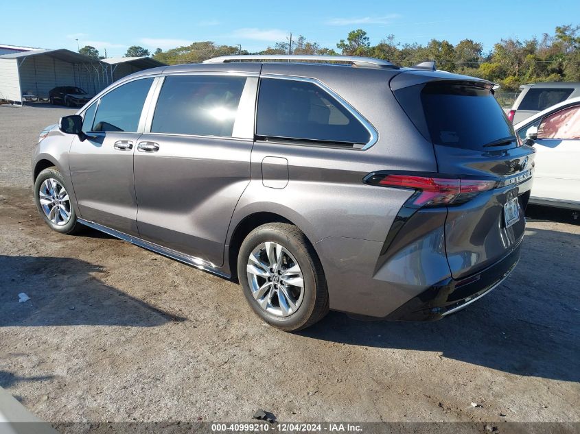 VIN 5TDZRKEC2PS170864 2023 Toyota Sienna, Limited no.3