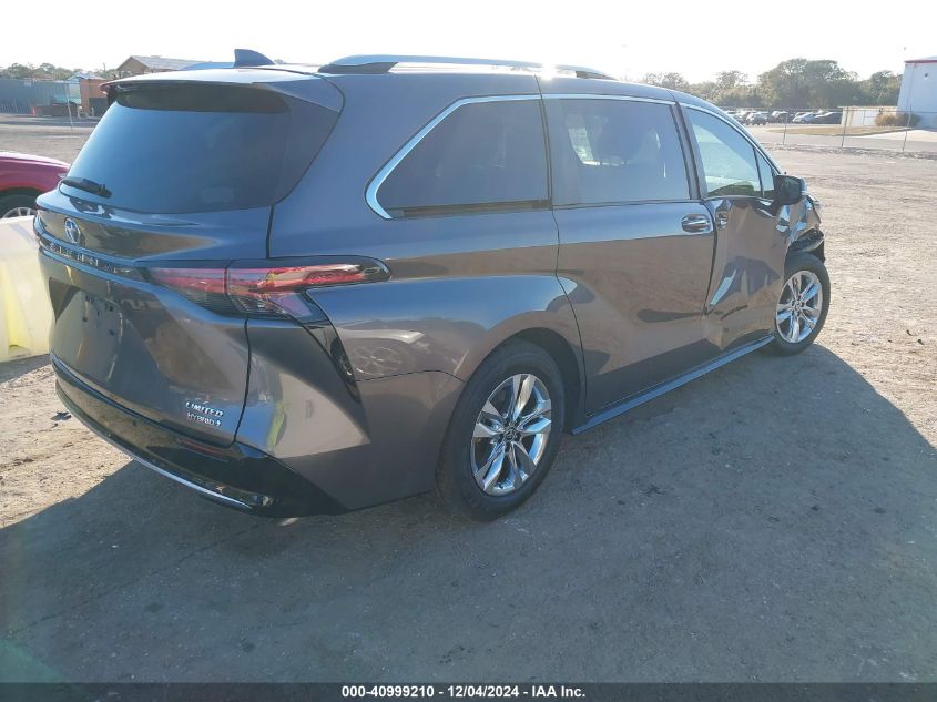 VIN 5TDZRKEC2PS170864 2023 Toyota Sienna, Limited no.4