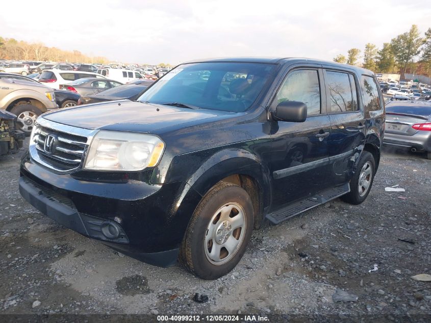 VIN 5FNYF4H25FB069856 2015 HONDA PILOT no.2