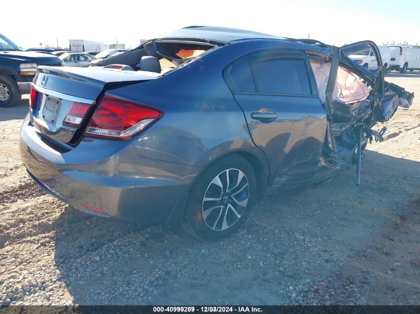 VIN 19XFB2F88FE010661 2015 Honda Civic, EX no.4