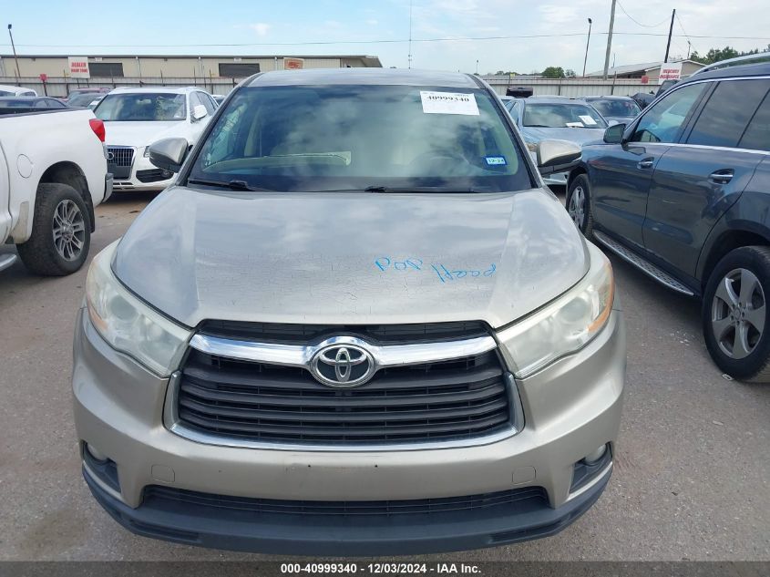 2014 TOYOTA HIGHLANDER LE PLUS V6 - 5TDZKRFH4ES021344