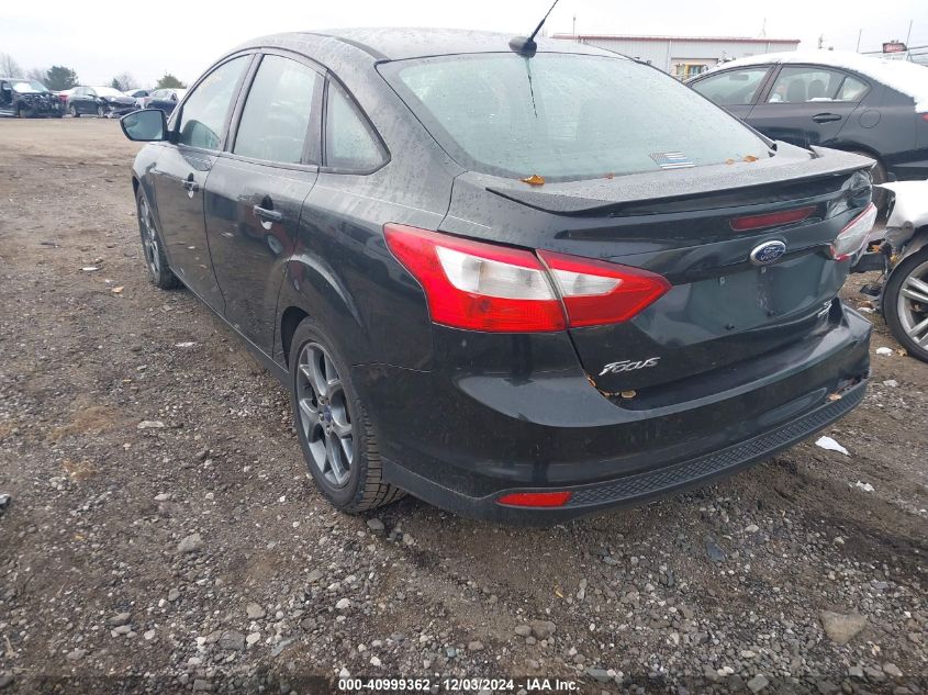 VIN 1FADP3F25EL148566 2014 Ford Focus, SE no.3