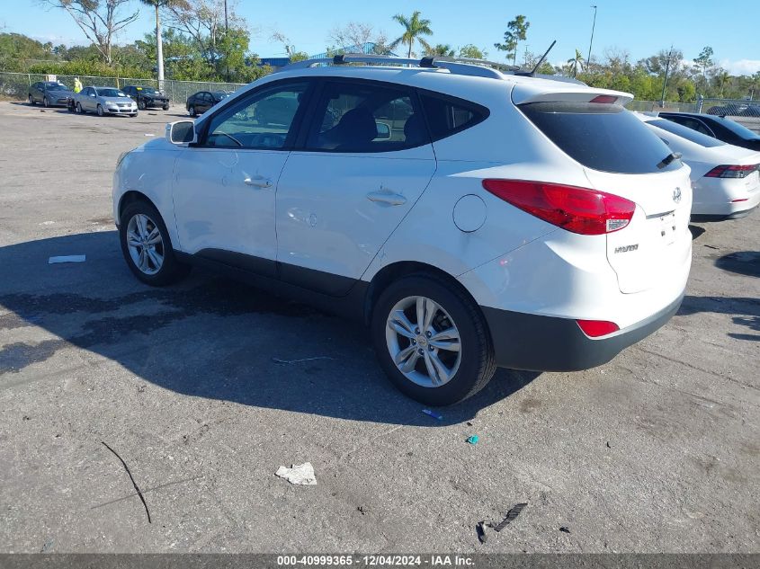 VIN KM8JU3AC5DU760163 2013 Hyundai Tucson, Gls no.3