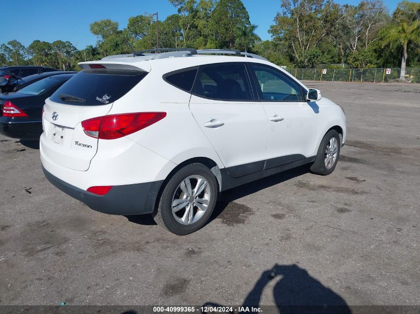 VIN KM8JU3AC5DU760163 2013 Hyundai Tucson, Gls no.4