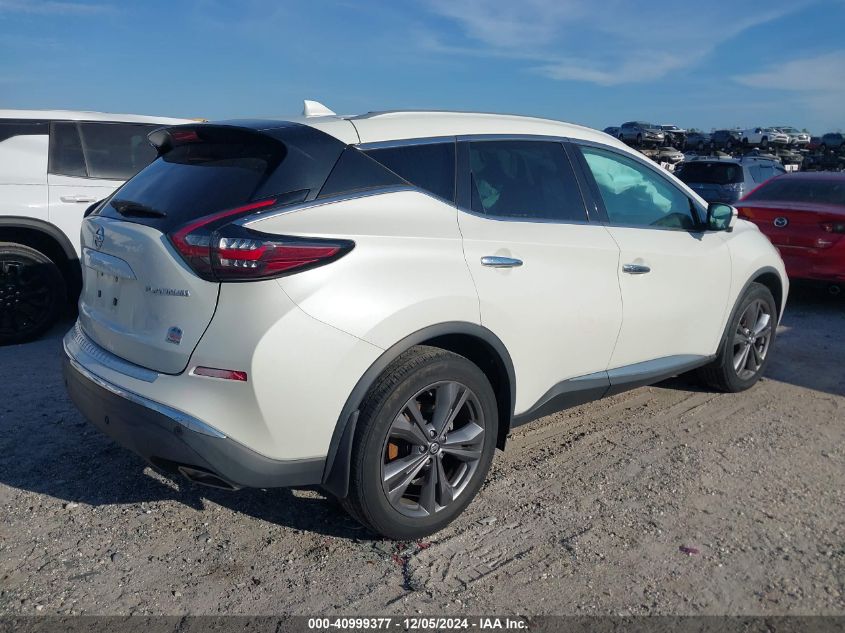 VIN 5N1AZ2DJ7LN169685 2020 Nissan Murano, Platinum Fwd no.4