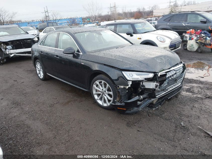 VIN WAUENAF40KN008450 2019 AUDI A4 no.1