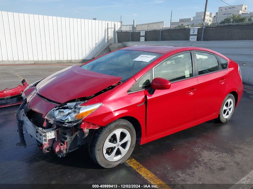 VIN JTDKN3DU8F0474263 2015 Toyota Prius, Two no.2