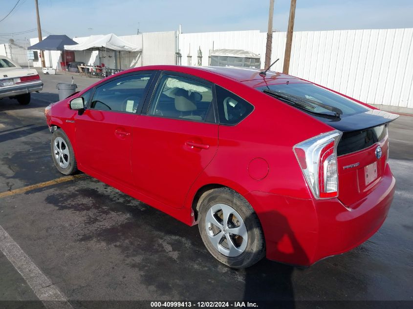 VIN JTDKN3DU8F0474263 2015 Toyota Prius, Two no.3