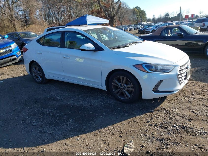 VIN 5NPD84LF9JH384172 2018 Hyundai Elantra, Value E... no.1