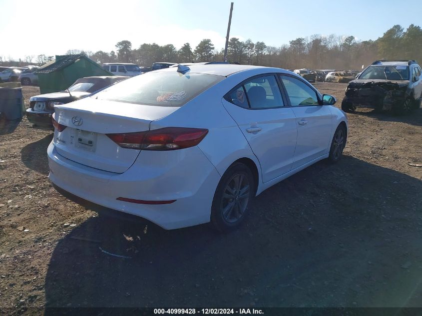 VIN 5NPD84LF9JH384172 2018 Hyundai Elantra, Value E... no.4