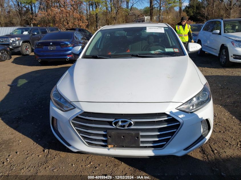 VIN 5NPD84LF9JH384172 2018 Hyundai Elantra, Value E... no.6