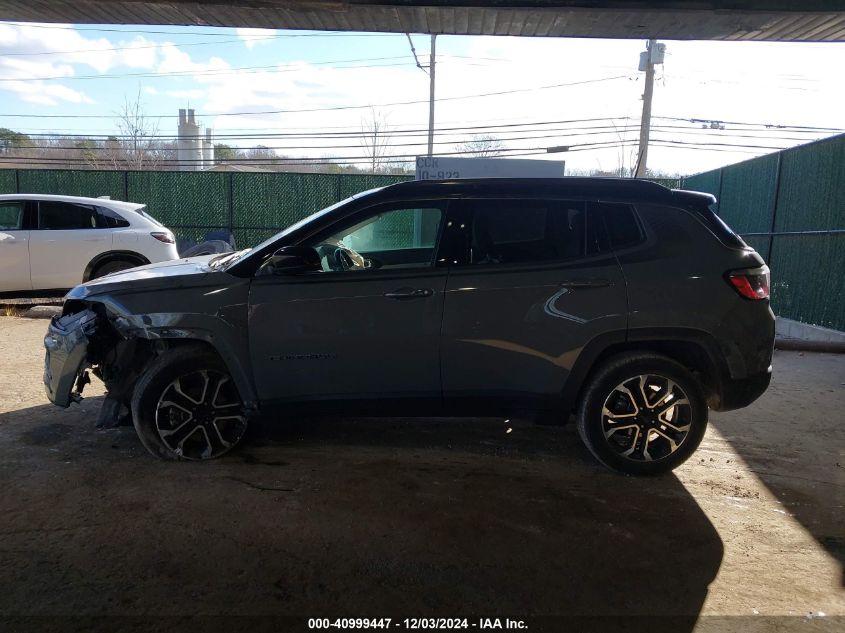 VIN 3C4NJDCB1NT185080 2022 Jeep Compass, Limited 4X4 no.15