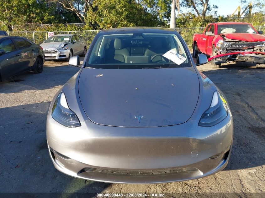 2024 Tesla Model Y Performance Dual Motor All-Wheel Drive VIN: 7SAYGDEF3RA301427 Lot: 40999448