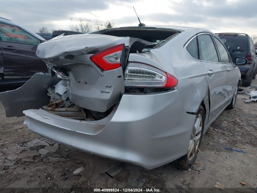 VIN 1FA6P0HD8F5109658 2015 Ford Fusion, SE no.4