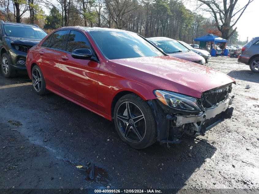 VIN WDDWF4KB0JR386579 2018 Mercedes-Benz C 300, 4Matic no.1