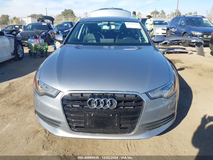 2012 Audi A6 3.0 Premium VIN: WAUGGAFC6CN168795 Lot: 40999539