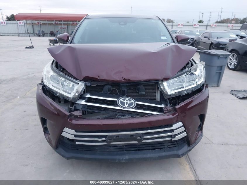 VIN 5TDZZRFH6KS365684 2019 Toyota Highlander, LE no.12