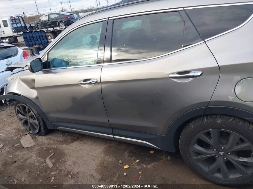 VIN 5XYZWDLA4HG485962 2017 Hyundai Santa Fe, Sport... no.14