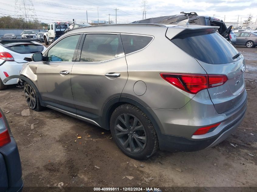 VIN 5XYZWDLA4HG485962 2017 Hyundai Santa Fe, Sport... no.3