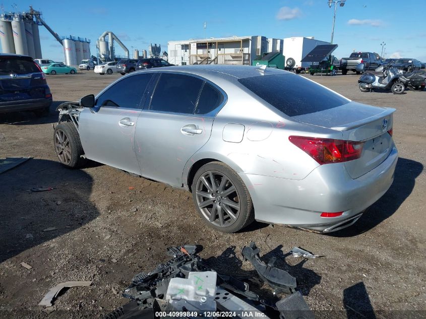 VIN JTHBE1BLXE5037282 2014 Lexus GS, 350 no.3