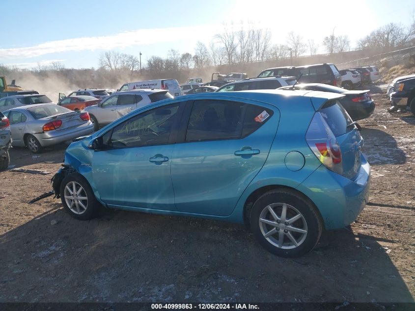 2014 Toyota Prius C Three VIN: JTDKDTB32E1079999 Lot: 40999863