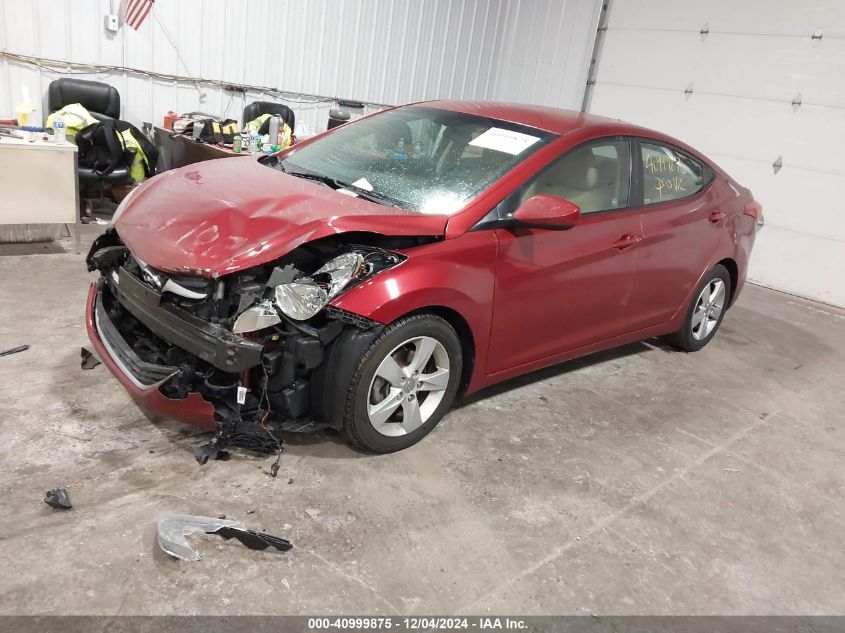 VIN 5NPDH4AE2DH326211 2013 HYUNDAI ELANTRA no.2