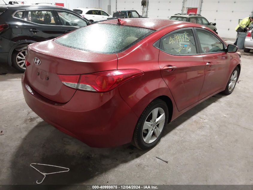 VIN 5NPDH4AE2DH326211 2013 HYUNDAI ELANTRA no.4