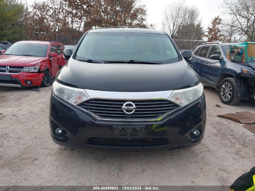 2013 Nissan Quest Sl VIN: JN8AE2KP5D9063175 Lot: 40999903