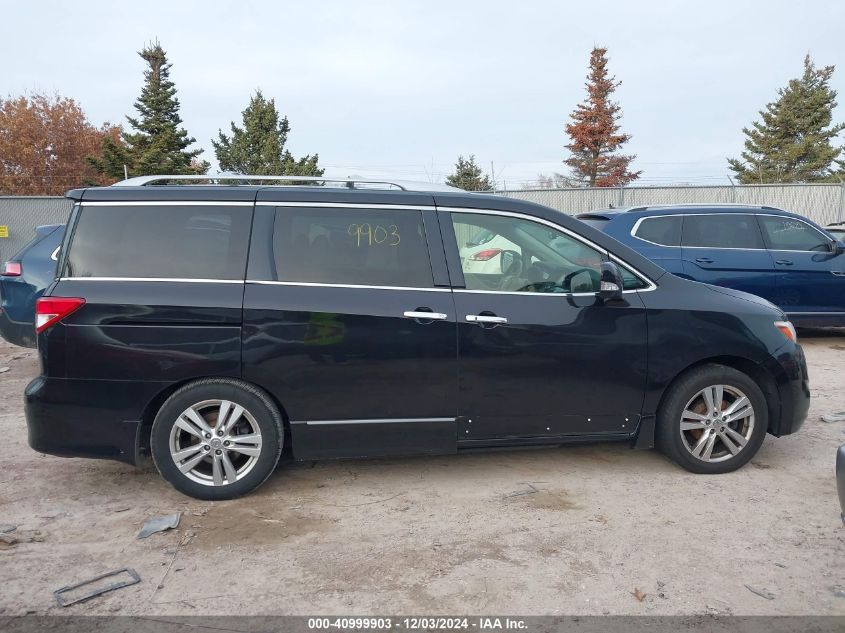 2013 Nissan Quest Sl VIN: JN8AE2KP5D9063175 Lot: 40999903